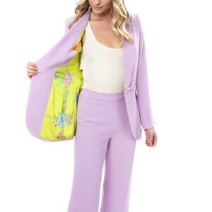 Julie Brown New York lavender blazer size medium